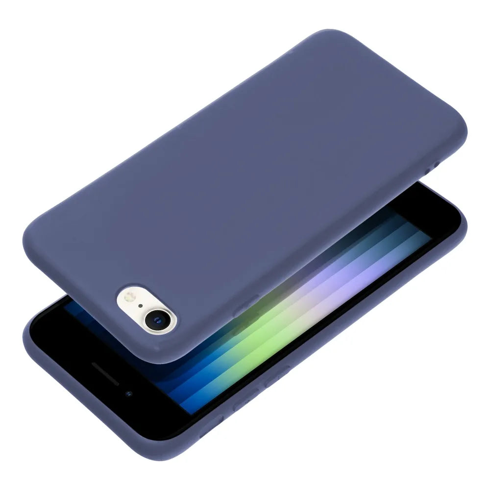 Techwave Matt case for iPhone 7 / 8 / SE 2020 / SE 2022 navy blue