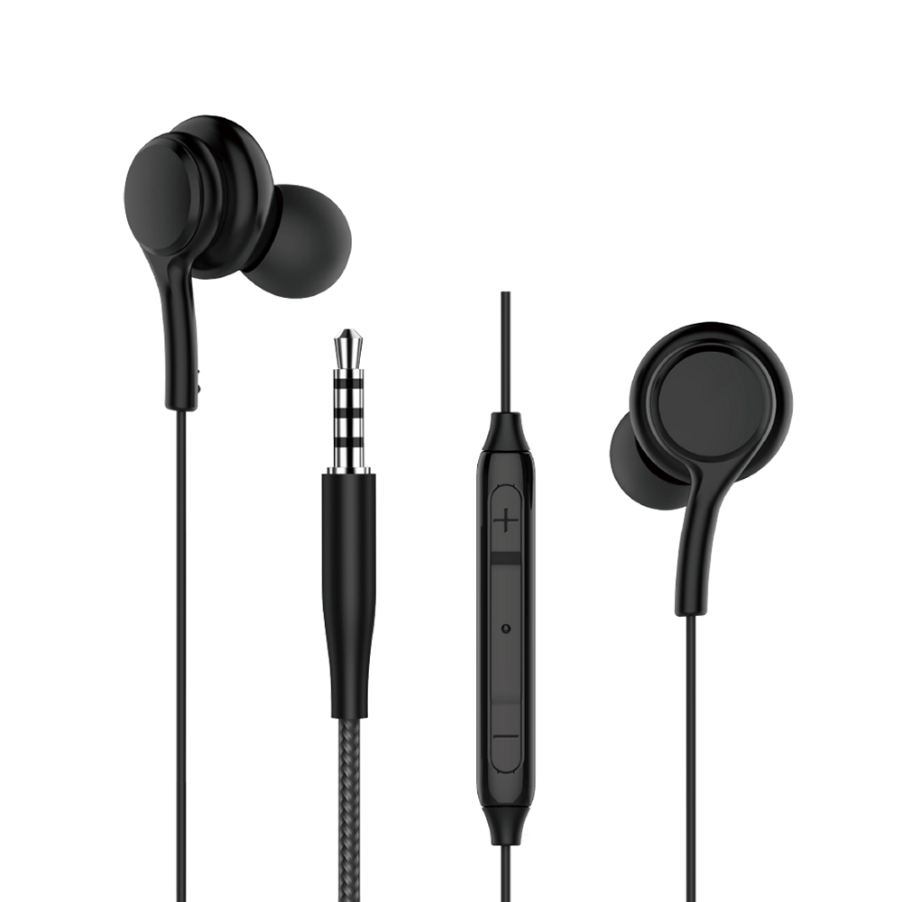 WIWU EB310 ενσύρματα ακουστικά, jack 3,5mm, μαύρο