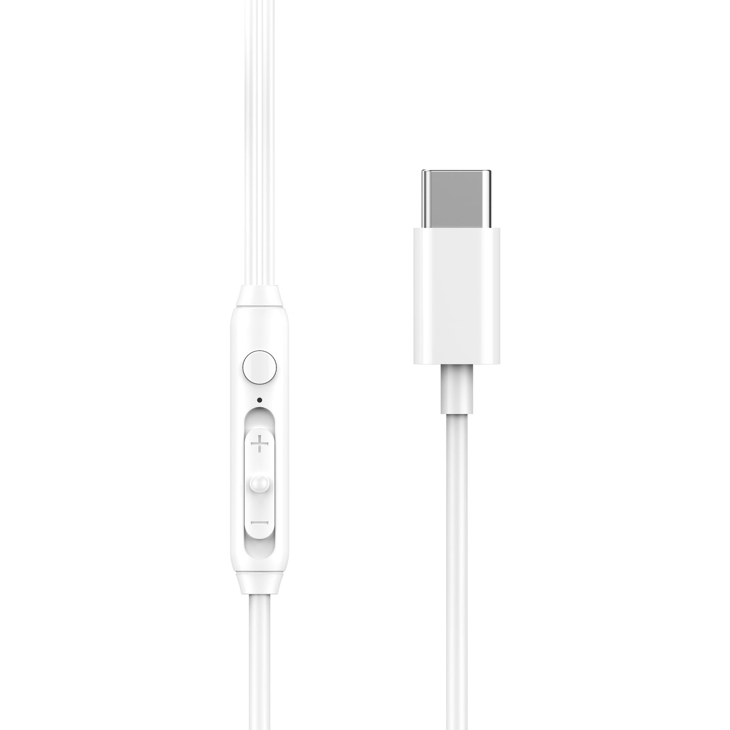 WIWU EB314 ενσύρματα ακουστικά USB-C λευκά