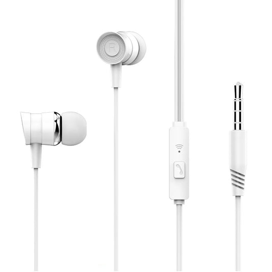 XO EP20 Ενσύρματα Handsfree με μικρόφωνο 3,5mm jack λευκό