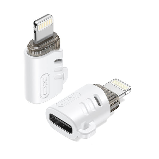 XO NB256E αντάπτορας USB-C σε Lightning, λευκό