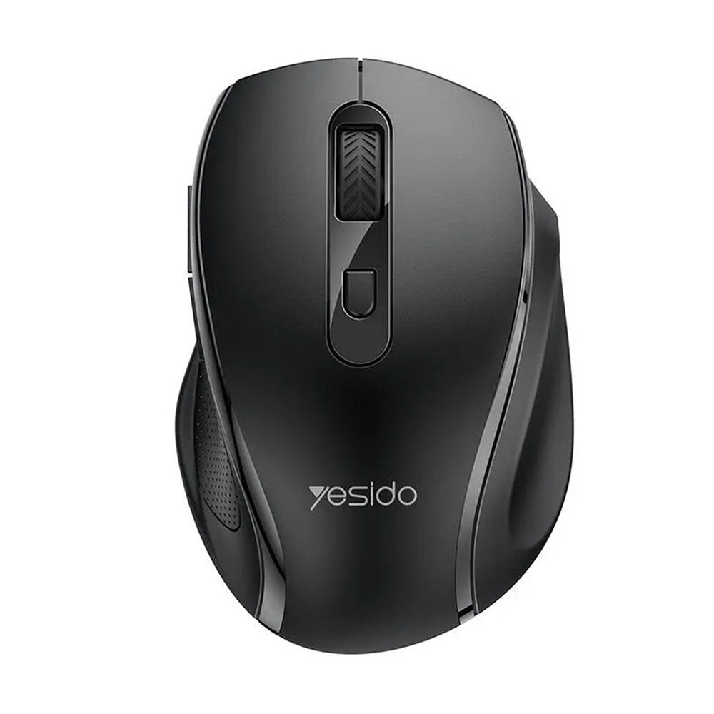 Yesido KB45 ασύρματο ποντίκι, 2.4G, 1600DPI, αθόρυβο, μαύρο