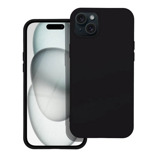 TechWave Soft Silicone case for iPhone 15 black